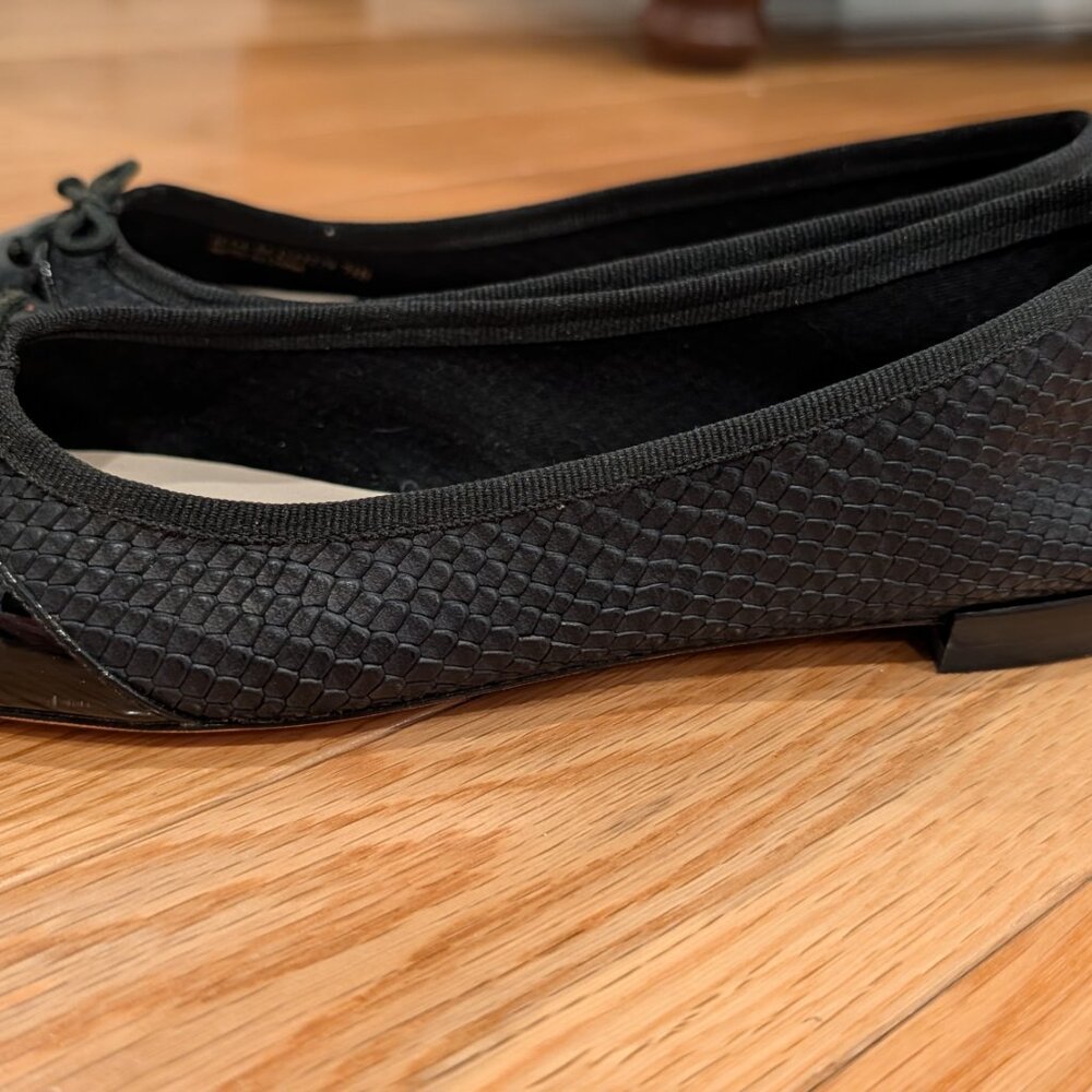 Cole Haan Sarina Ballet Flat Black Size 7.5 - Picture 2 of 4